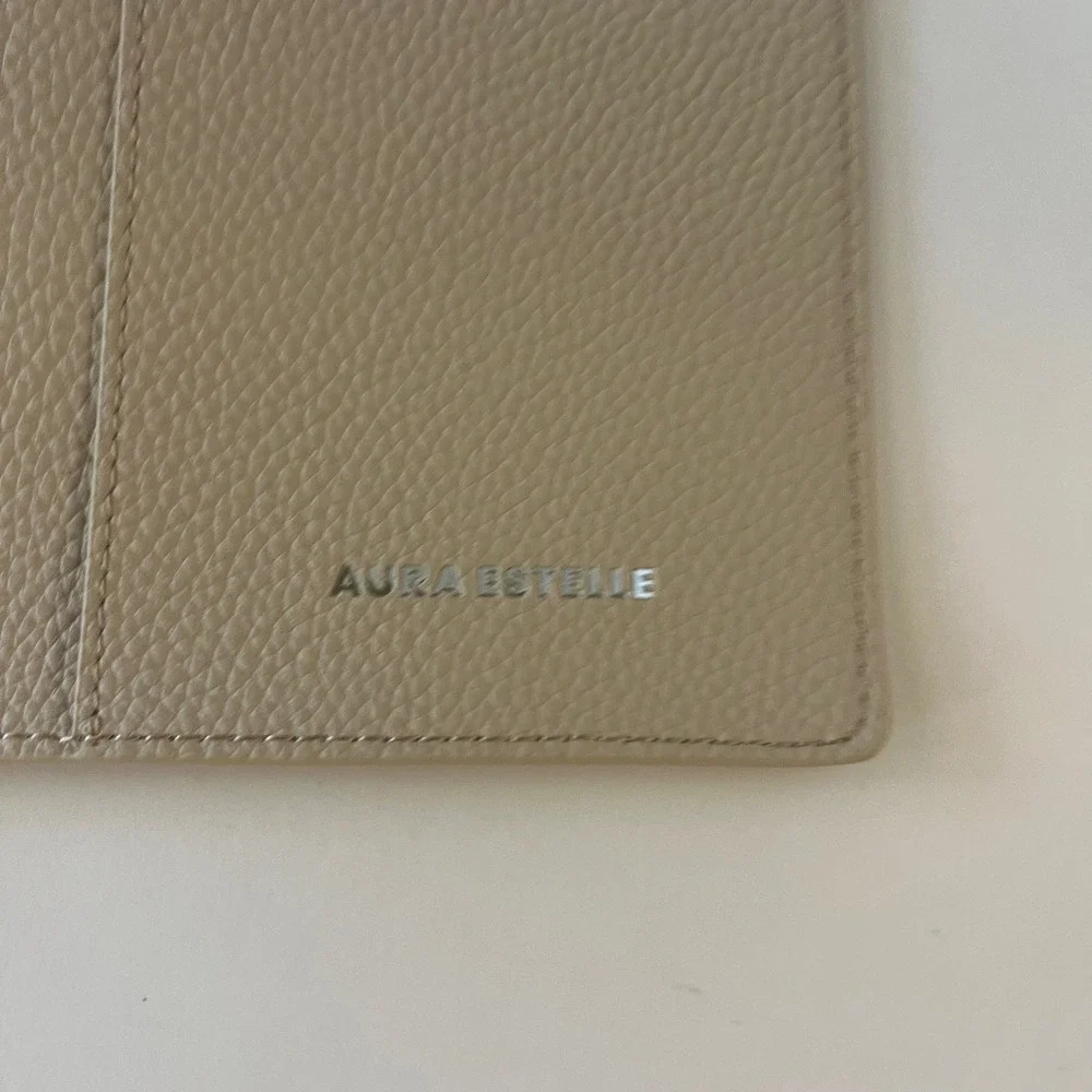 Aura Estelle A5L Skin Planner Cover Beige NIP w strap #1